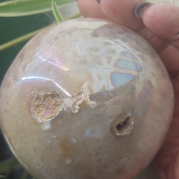 Angel Aura Quartz Healing Sphere - Picture 5 of 5